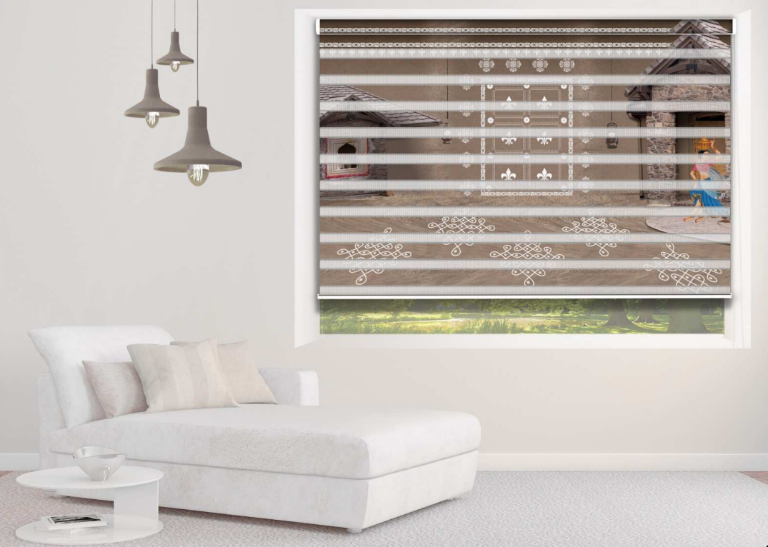 Customised Printed On Zebra blinds