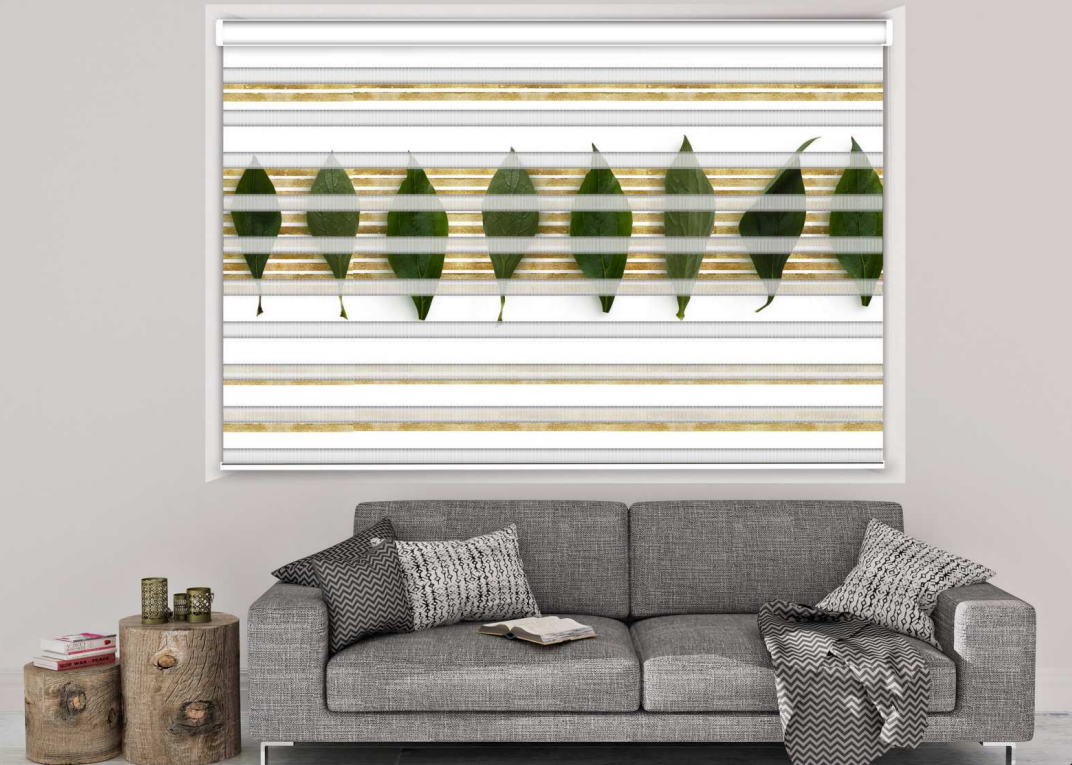 Customised Printed On Zebra blinds